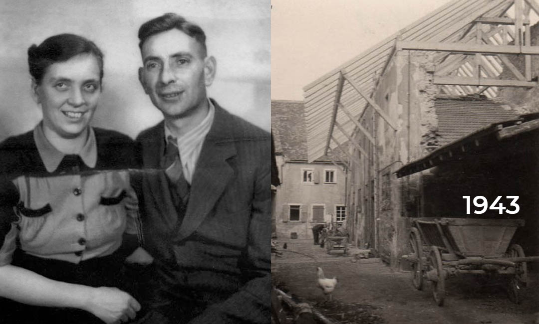 Albert und Emma Blaul